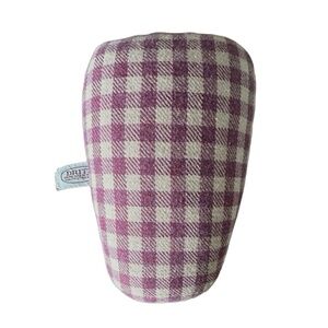 DRITZ Vintage Dressmaker's Ham Purple Plaid Tailor's Pressing Sewing